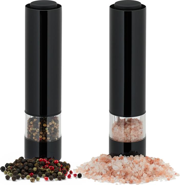 Actual product image Relaxdays 2x spice grinder (Various spices, Pepper, Herbs, Salt)