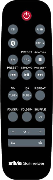 Actual product image Silva Schneider Stereo system (Bluetooth, CD player, 2x 5 W)