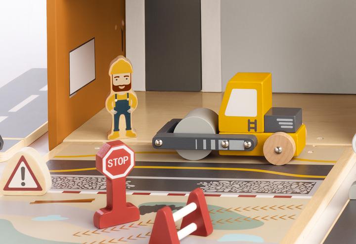 Image du produit Pinolino Univers de jeu "Chantier Gustav" avec accessoires