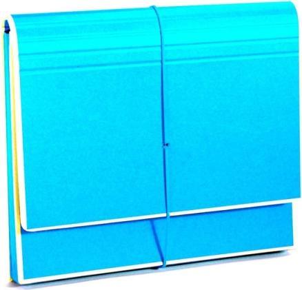 Produktbild Semikolon Fächermappe 12 Fächer türkis (A4)