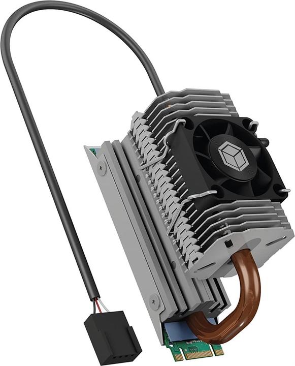 Actual product image Icy Box Kühlkörper IcyBox SSD M.2 schwengbar