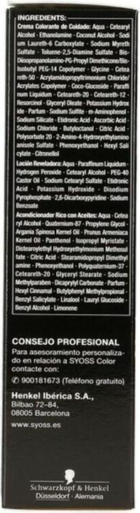 Actual product image Syoss Olio Intense (Deep Brown)