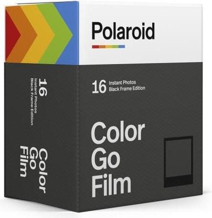 Actual product image Polaroid Color Film Go Black Frame Edition Double Pack (Polaroid Go)