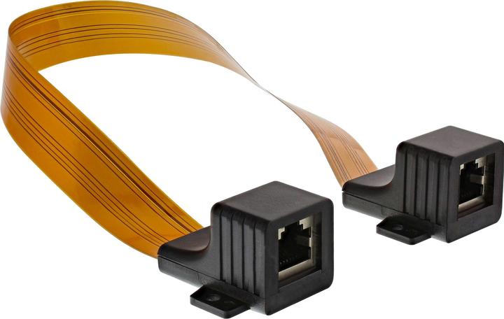 InLine Patchkabel Fensterdurchführung (U/UTP, CAT6, 0.30 m)