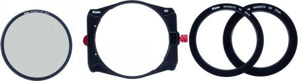 Actual product image Kase Wolverine Series Master Kit Slim 1.1mm (Graduated neutral density filter, Infrared cut-off filter, Neutral density filter)