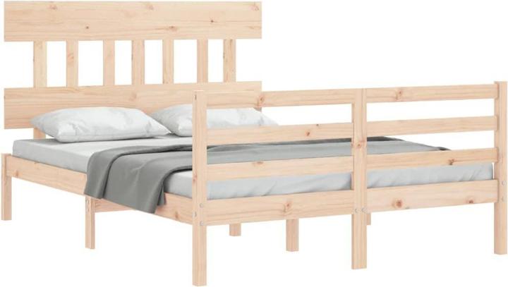 Actual product image vidaXL Bettrahmen (120 x 200 cm)