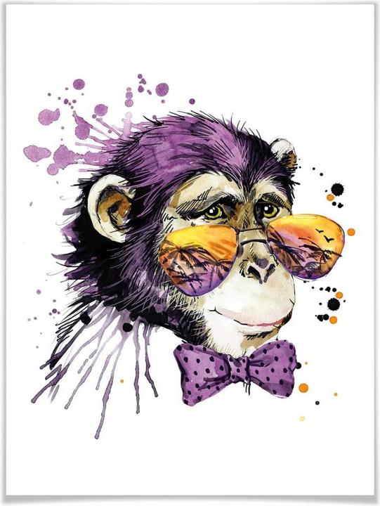 Image du produit Trenddeko Monkey Business (80 x 100 cm)