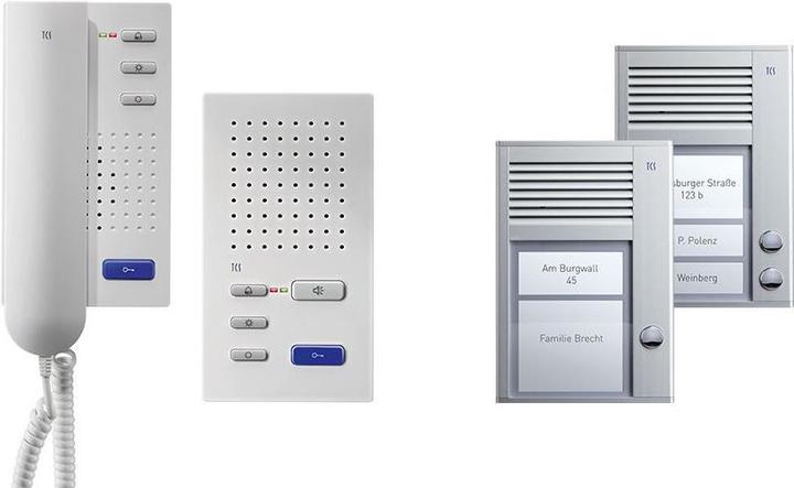 Actual product image TechniSat TCS PSC2220-0000 Audio Intercom System White (Cable)