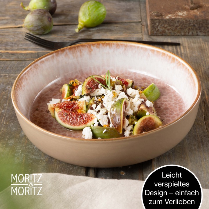 Image du produit Moritz & Moritz TERRA 6 pcs. assiettes à soupe Terracotta 700 ml chacune (6 pièce(s))