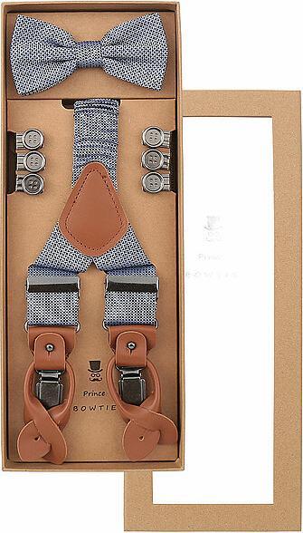 Produktbild Seidenfalter Hosenträger Set Knopf-Clips