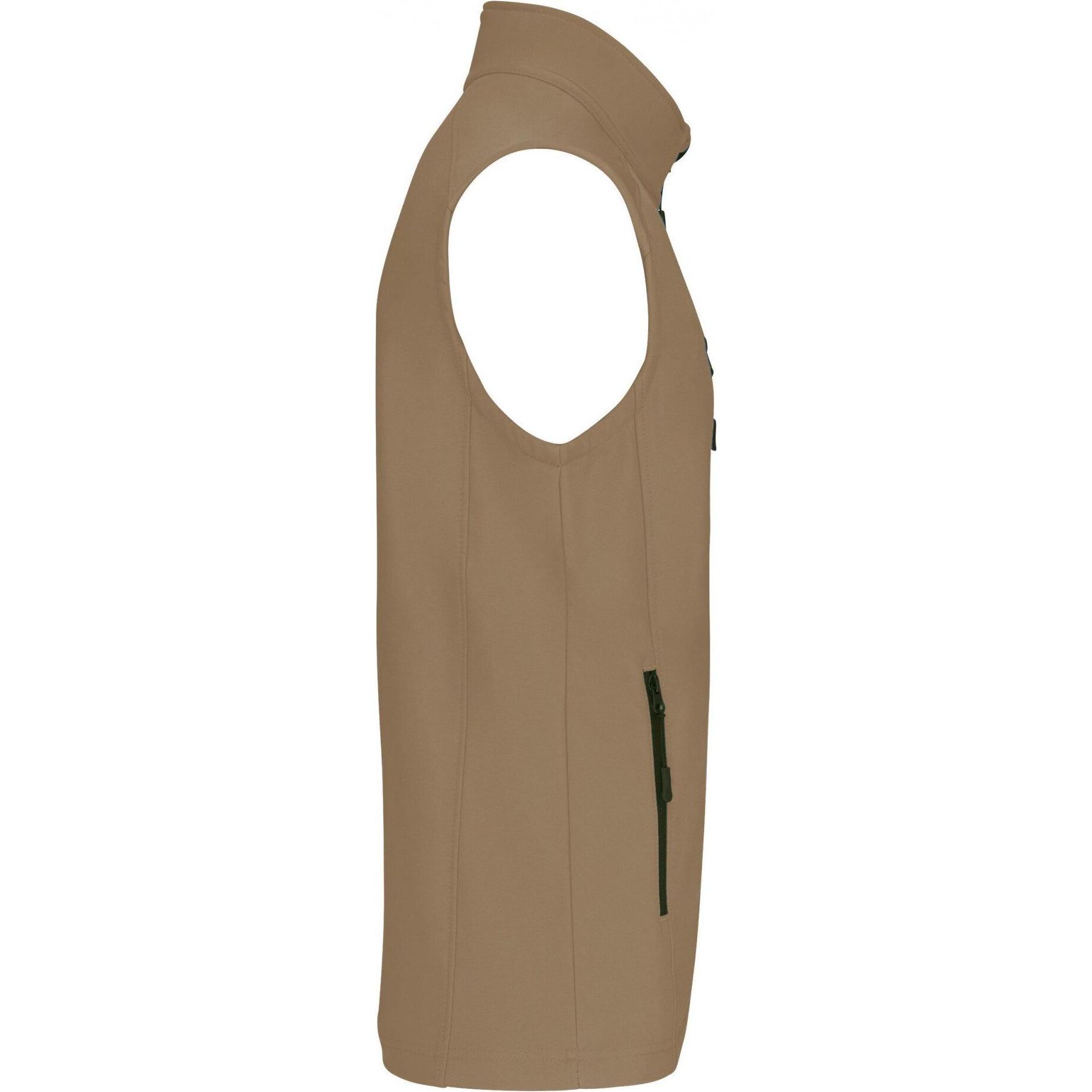 Kariban, Herren, Jacke, Softshell (XL), Beige, XL