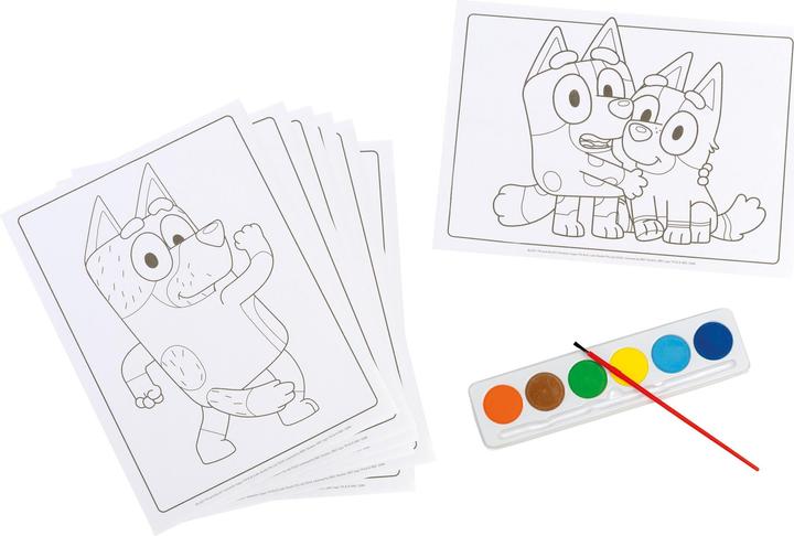 Actual product image Totum Bluey Painting Set