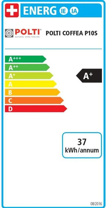 Label énergétique Polti COFFEA P10S