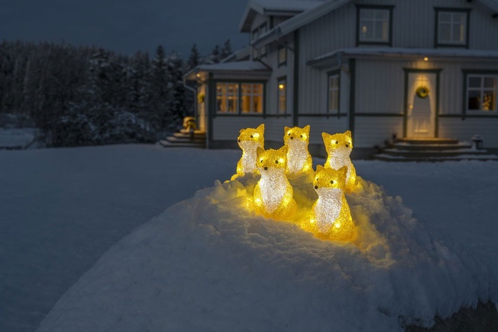 Actual product image Konstsmide Fox set