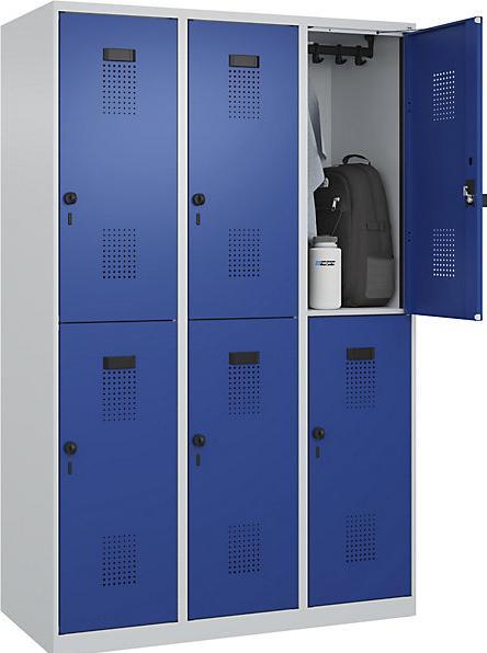 Actual product image C+P Evolo PLUS double-decker locker (120 cm, 185 cm)