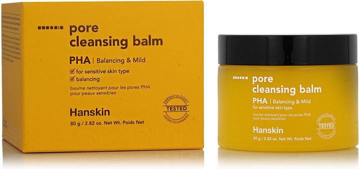 Actual product image Hanskin HANSKIN Balsam oczyszczający pory z kwasami PHA 80g (Cleansing lotion)
