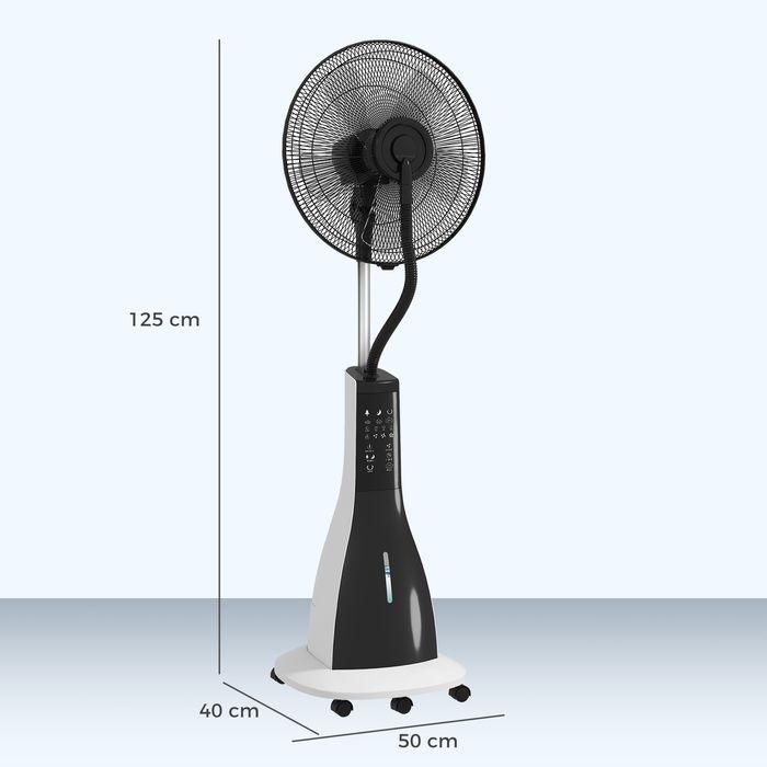 Produktbild Swisshandel24 Ventilator mit Wasserkühlung, Standventilator mit Sprühnebel, Fernbedienung (45 dB)
