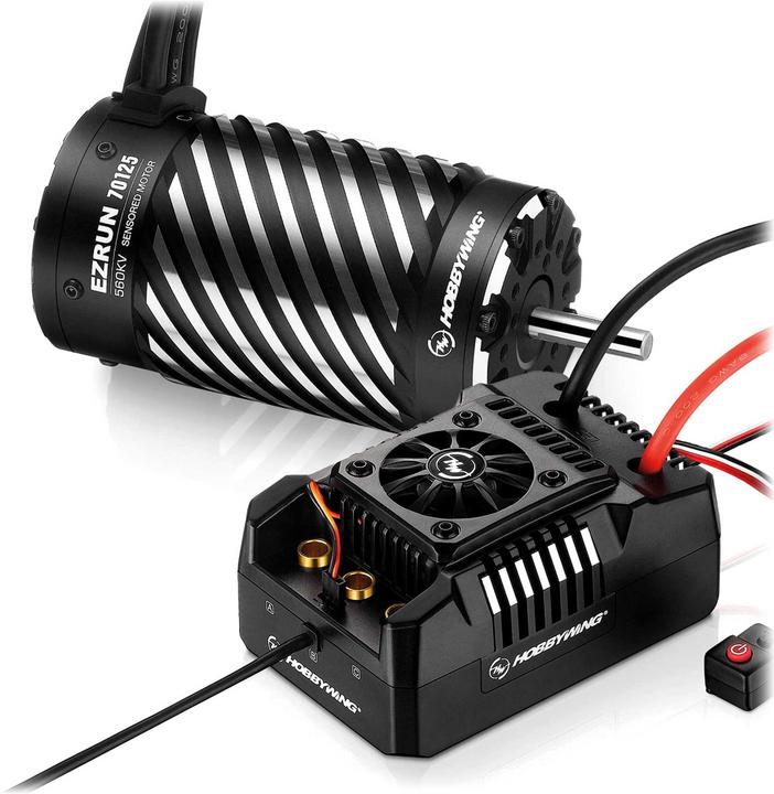 Actual product image Hobbywing Ezrun MAX4 HV Combo 70125 560kV