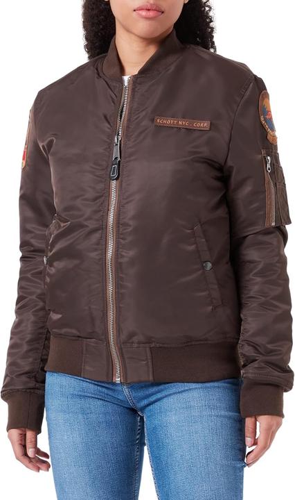 Produktbild Schott Nyc Bomberjack mit Abzeichen (S)