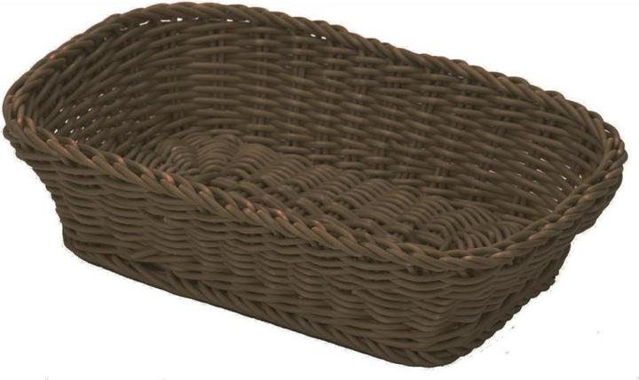 Actual product image Westmark Rectangular basket, brown, 26.5x19x7cm