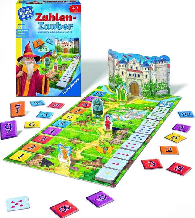 Actual product image Ravensburger Number Magic (German, 4 - 5 years)