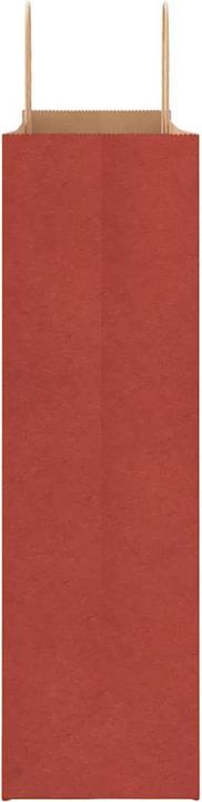 Produktbild VidaXL Kraftpapiertüten 50 Stk. mit Henkel Rot 54x15x49 cm Papiertüte (Geschenktüte, 50 x)