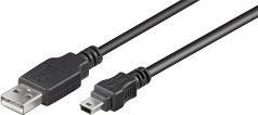 Actual product image MicroConnect USB cable (1.80 m, USB 2.0)