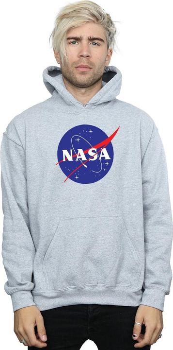 Actual product image Nasa Mens Classic Insignia Logo Hoodie (M)