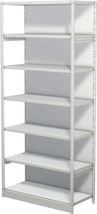 Actual product image kaiserkraft Office plug-in shelf, with back wall