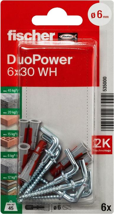Actual product image Fischer Duopower (6 pcs.)