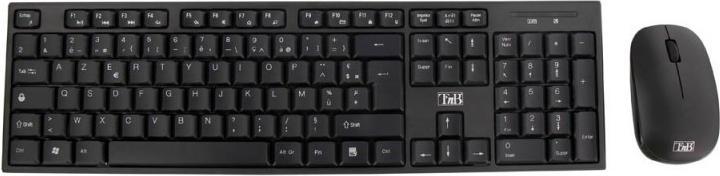 Produktbild T'nB Ensemble Clavier - Souris sans fil compatible Classy (Noir) (Eng. Int., Kabelgebunden)