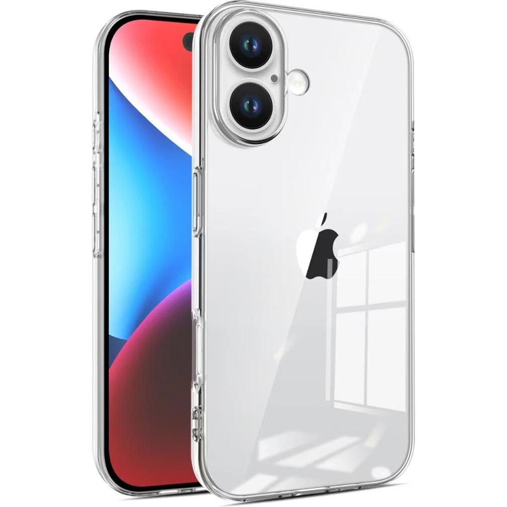 SIGN Ultra Slim Case for iPhone 16 Plus - Transparent (Apple iPhone 16 Plus), Smartphone Hülle, Transparent