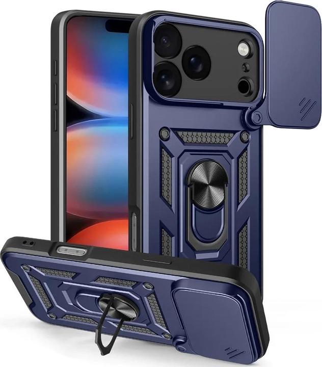 Produktbild Techsuit - CamShield Series - iPhone 17 Pro - Blue (Apple iPhone 17 Pro)