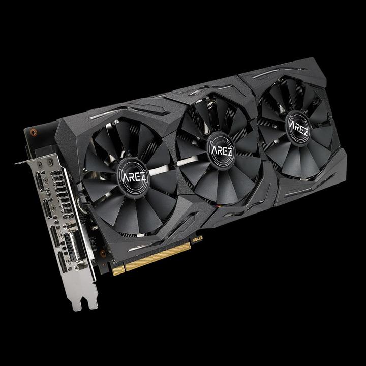 Actual product image ASUS AREZ STRIX Radeon RX 580 OC 8G (8 GB)