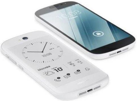Yotaphone 2 (32 GB, Weiss, 5", 8 Mpx, 4G)