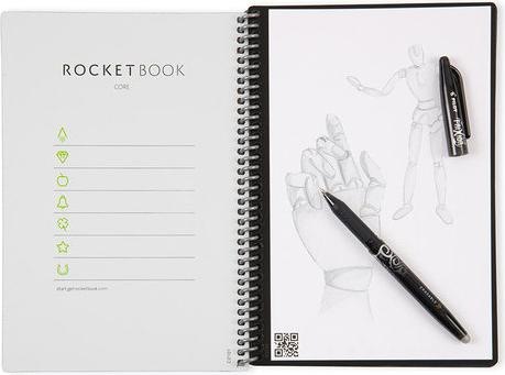 Image du produit Rocketbook Carnet de notes Core Smart (A5, Pointillés, Couverture rigide)