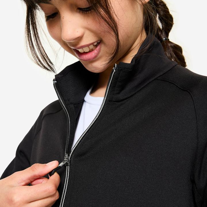 Actual product image Decathlon Jacket girls waisted polyester (170)