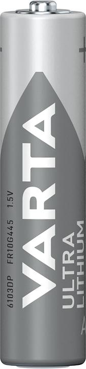 Produktbild Varta ULTRA Lithium (4 Stk., AAA, 1100 mAh)