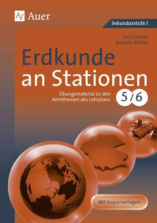 Produktbild Erdkunde an Stationen (Deutsch, Daniela Müller, Lars Gellner, 2021)