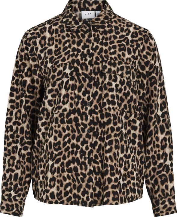 Produktbild Vila VILIOPANA Leoprint Hemd (40)