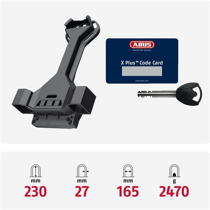 Actual product image Abus GRANIT™ Super Extreme 2500/165HB230 + USH2500