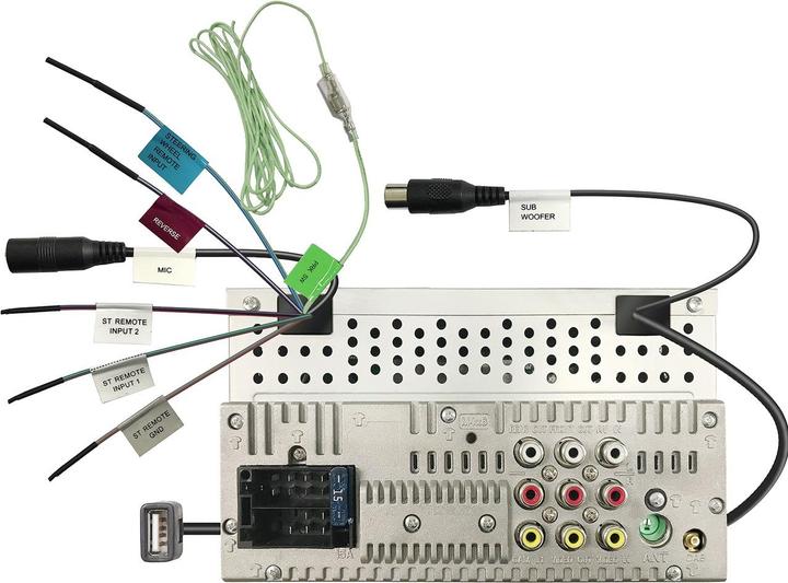 Productafbeelding JVC KW-M180DBT - 2 DIN multimedia autoradio (Android auto)