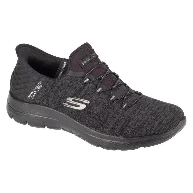Skechers, Vrouwen, Sneakers, Toppen Trainers - Verblindende Waas, Zwart, (37)