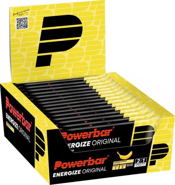 Actual product image Powerbar Energize Original (Banana, 15 pcs., 825 g)
