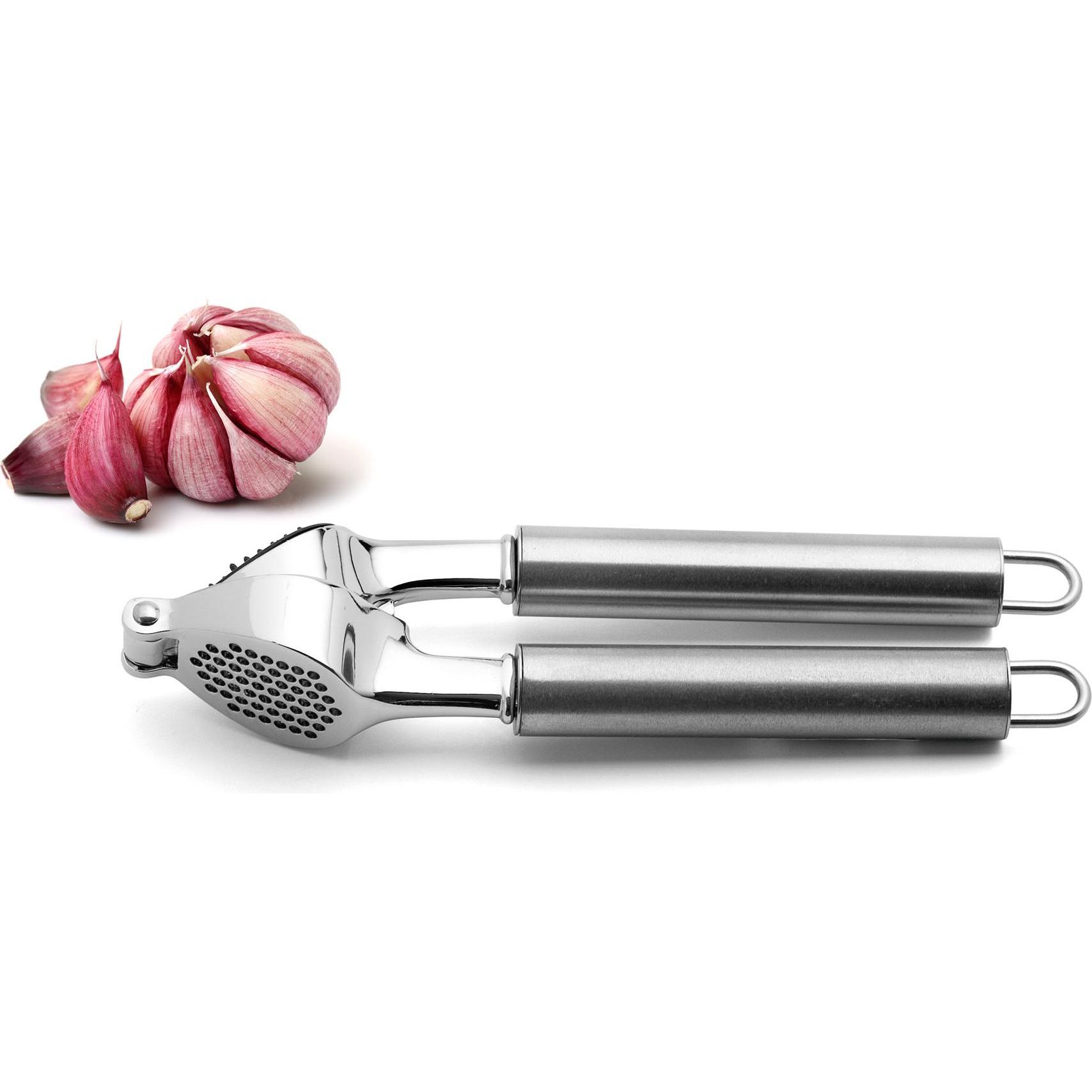 Weis Knoblauchpresse, Küchengadgets, Silber