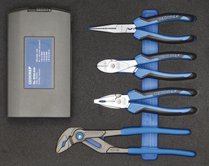 Image du produit Gedore WHL-L7-TS-147 Chariot à outils workster highline avec 147 pièces d'outils (147x)