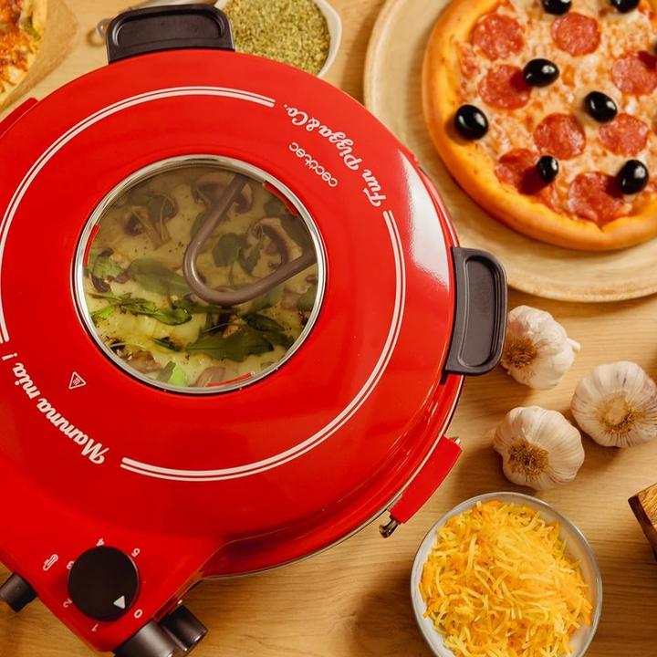 Actual product image Cecotec Mamma Mia Vista Pizzaofen