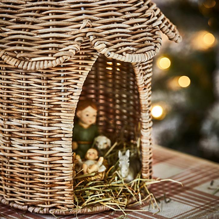 Produktbild Loberon Krippe Dottimo grau