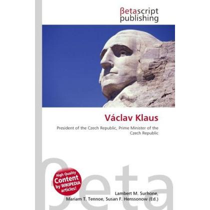 Václav Klaus, Fachbücher von Lambert M. Surhone, Mariam T. Tennoe, Susan F. Henssonow