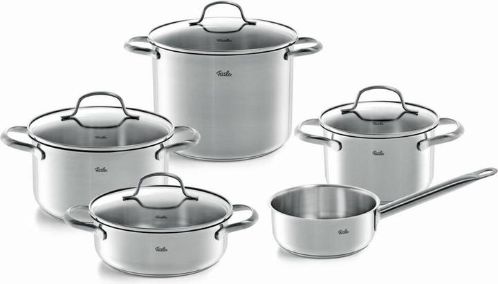 Fissler San Francisco Zestaw 5szt. 040-113-05-000/0 (24 cm, Pfannenset + Topfset, Edelstahl)